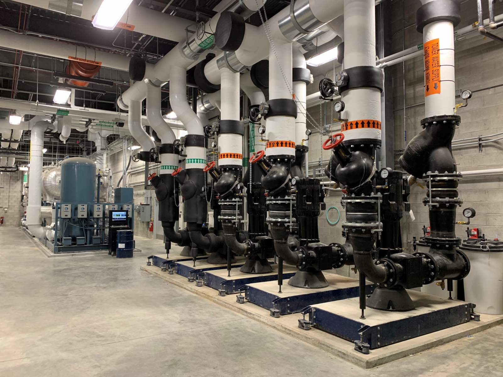 Fabrication & Installation of Cooling System Pumps